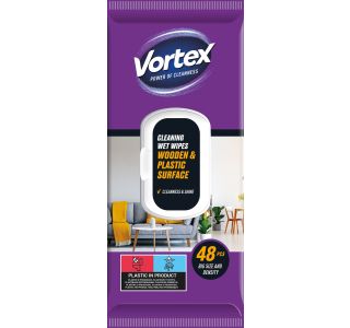 ČISTILO ZA LES VORTEX VLAŽNI ROBČKI ZA POHIŠTVO 48/1