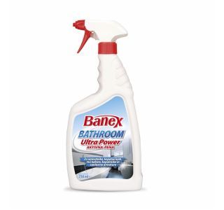 ČISTILO ZA WC, KOPALNICO BANEX ULTRA POWER AKTIVNA PENA 750 ML