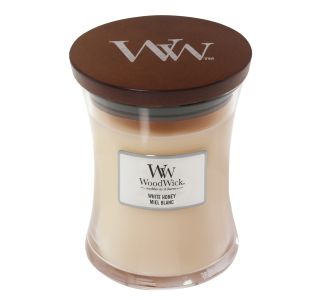 SVEČA V KOZARCU WOODWICK CLASSIC MEDIUM WHITE HONEY SVEČA V KOZARCU WOODWICK CLASSIC MEDIUM WHITE HONEY