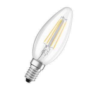 LED ŽARNICA E14 OSRAM CLB40 4.5W/827, BISTRA SST, DIM, FILAMENT
