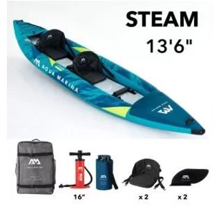 ČOLN AQUA MARINA KAJAK STEAM-412 13'3 ČOLN AQUA MARINA KAJAK STEAM-412 13'3