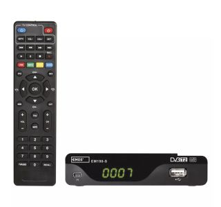 DALJINSKI UPRAVLJALNIK EMOS DVB-T2 EMOS EM190-S HD HEVC H265 DALJINSKI UPRAVLJALNIK EMOS DVB-T2 EMOS EM190-S HD HEVC H265