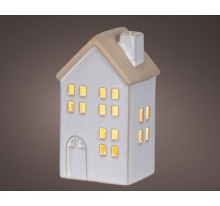 DEKORACIJA DECORIS HIŠKA Z LED LUČKO 1 L 6.20X7.4X12.70 CM