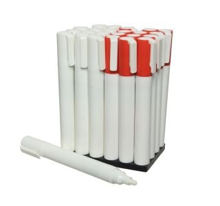 DEKORACIJA DECORIS MARKER ZA OKNO BEL/RDEČ SORT DEKORACIJA DECORIS MARKER ZA OKNO BEL/RDEČ SORT