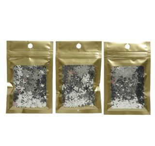 KONFETI SREBRNI SORT