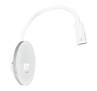 DEKORAT. STENSKA SVETILKA MILAGRO BASE 8W+2W BELA ML6353 NOČNA DEKORAT. STENSKA SVETILKA MILAGRO BASE 8W+2W BELA ML6353 NOČNA