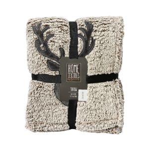 DEKORATIVNA ODEJA DECORIS SIVA 130X170 CM