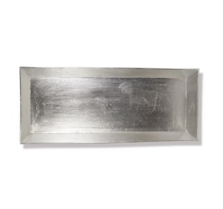 DEKORATIVNI SREBRN KROŽNIK 50X20 CM