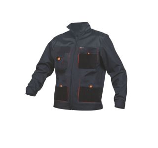 DELOVNA JAKNA SARA KING ŠT.M GRAFIT / ORANŽNA DELOVNA JAKNA SARA KING ŠT.M GRAFIT / ORANŽNA