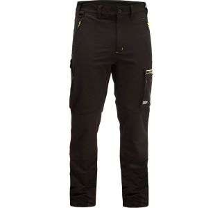 DELOVNE HLAČE BISLEY DO PASU SKILL 4D TRS STRETCH ČRNE 56