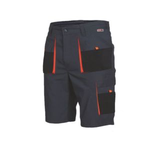 KRATKE HLAČE SARA KING ŠT.M GRAFIT / ORANŽNA