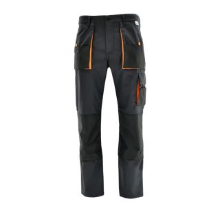 DELOVNE HLAČE SARA KING DO PASU 44 GRAFIT / ORANŽNA