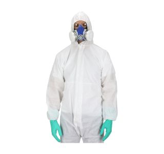 DELOVNI KOMBINEZON PIP POLIPROPILENSKI 1602 XL BEL DELOVNI KOMBINEZON PIP POLIPROPILENSKI 1602 XL BEL