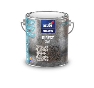 ANTIKOROZIVNI PREMAZ HELIOS TESSAROL DIRECT 3IN1 RAL 5017 MODRA 2.5 L