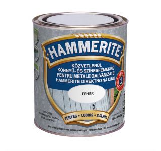 POKRIVNI PREMAZ HAMMERITE DIREKTNO NA CINK BELA 0.75 L