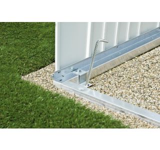 DODATKI ZA KOVINSKE HIŠKE BIOHORT 252X332X4CM ALUMINIJASTI TALNI OKVIR XXL