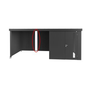 AKRILNA STEKLENA PLO&Scaron;ČA ZA STRANSKI NADSTRE&Scaron;EK