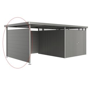 STRANICA H.277X2.5X181 CM PE&Scaron;ČENO SIVA-KOVINSKA