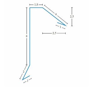 DODATKI ZA SKODLO TEGOLA CANADESE OBROBA ČELNA AL ZA TEGOLO ZA TEGOLO 2M 18 CM R.Š.