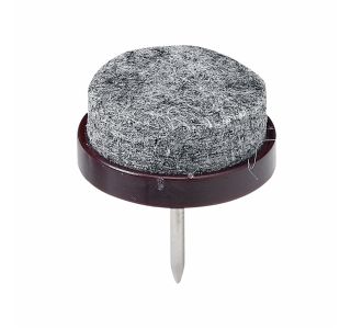 DRSNIK Z ŽEBLJIČKOM HETTICH DIY FI 20 MM, RJAV, V ZAVOJU JE 8 KOS DRSNIK Z ŽEBLJIČKOM HETTICH DIY FI 20 MM, RJAV, V ZAVOJU JE 8 KOS