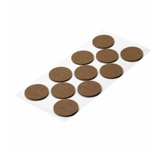 DRSNIK HETTICH DIY,SAMOLEPLJIV  FI 40X2 MM, RJAV SINTETIČNI FILC, V ZAVOJU JE 11 KOS