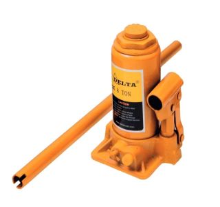 HIDRAVLIČNO DVIGALO DELTA MEHANIČNA DVIGALKA 3T Z ROČICO - ORANŽNA