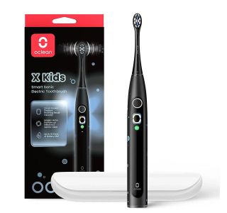 ELEKTRIČNA ZOBNA ŠČETKA OCLEAN X KIDS SET ČRNA
