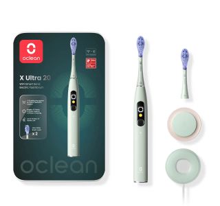 ELEKTRIČNA ZOBNA ŠČETKA OCLEAN X ULTRA 20 ZELENA, SONIČNI MOTOR