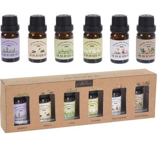ETERIČNO OLJE EH AROMA SET, 6 RAZLIČNIH VONJEV 10 ML/VONJ