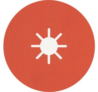 EXPERT R782 PRISMA CERAMIC VLAKNENA KERAMIČNA PLOŠČA, 180 MM, 22,23 MM, G 120