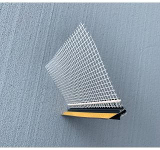 FASADNI PROFIL ALPCOLOR ŠPALETNI PROFIL 3D ANTRACIT RAL7016 2.6M