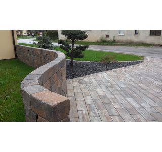 BETONSKI TLAKOVEC OBLAK GROUP FERRARA MIX 21 CLASSICO BEL, ČRN, OKER