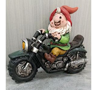 FIGURA, OKRASNA PALČEK NA MOTORJU VIŠ.18 CM FIGURA, OKRASNA PALČEK NA MOTORJU VIŠ.18 CM