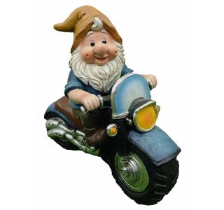 FIGURA, OKRASNA PALČEK NA MOTORJU VIŠ.20 CM