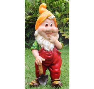 FIGURA, OKRASNA PALČEK Z LOPATO VIŠ 39 CM FIGURA, OKRASNA PALČEK Z LOPATO VIŠ 39 CM
