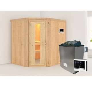 FINSKA SAVNA SIIRIN 1+9KW GRELEC ZR KOTNI VHOD