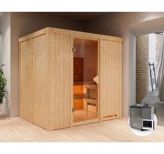 FINSKA SAVNA SODIN 3+9 KW GRELEC BIO PREDNJI VHOD