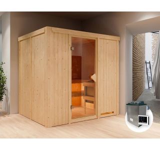 FINSKA SAVNA SODIN 3+9KW GRELEC ZR PREDNJI VHOD