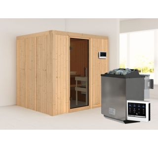 FINSKA SAVNA SODIN 5+9KW GRELEC BIO PREDNJI VHOD+STREŠ.VENEC