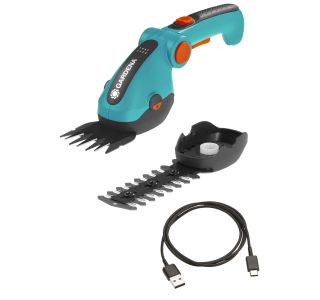 GARDENA BATERIJSKE ŠKARJE ZA TRAVO COMFORTCUT LI + REZILO ZA GRMIČEVJE