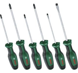GARNITURA IZVIJAČEV BOSCH DIY 6-DELNI ZELENI PH PZ SL
