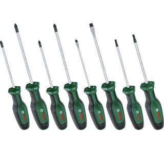GARNITURA IZVIJAČEV BOSCH DIY 8-DELNI ZELENI PH PZ SL TX