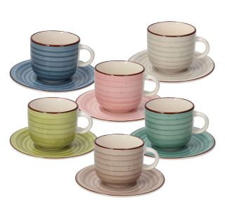 SET SKODELIC IN LONČKOV TOGNANA 6 DELNI URBAN PASTEL 220 ML