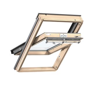 STREŠNO OKNO VELUX GGL FK04 3066 66X98 CM, LESENO