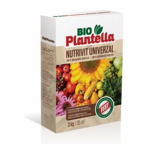 GNOJILO ZA PRIDELAVO BIO PLANTELLA NUTRIVIT 5-3-8 3 KG GNOJILO ZA PRIDELAVO BIO PLANTELLA NUTRIVIT 5-3-8 3 KG