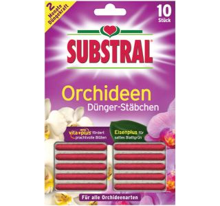 GNOJILO ZA OKR. RASTLINE SUBSTRAL PALČKE ZA GNOJENJE ORHIDEJ 10 KOS