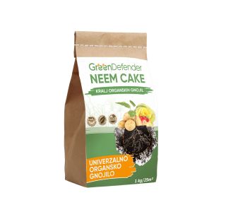GNOJILO ZA PRIDELAVO GREEN DEFENDER NEEM CAKE 1 KG ORGANSKO GNOJILO