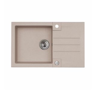 GRANITAL POMIVALNO KORITO ALVEUS ROCK 130, G22 TERRA 780X480 MM