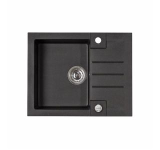 GRANITAL POMIVALNO KORITO ALVEUS ROCK 30, G91 CARBON 595X475 MM