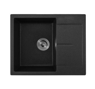 GRANITAL POMIVALNO KORITO INTER CERAMIC ICGS 8220 ČRNO